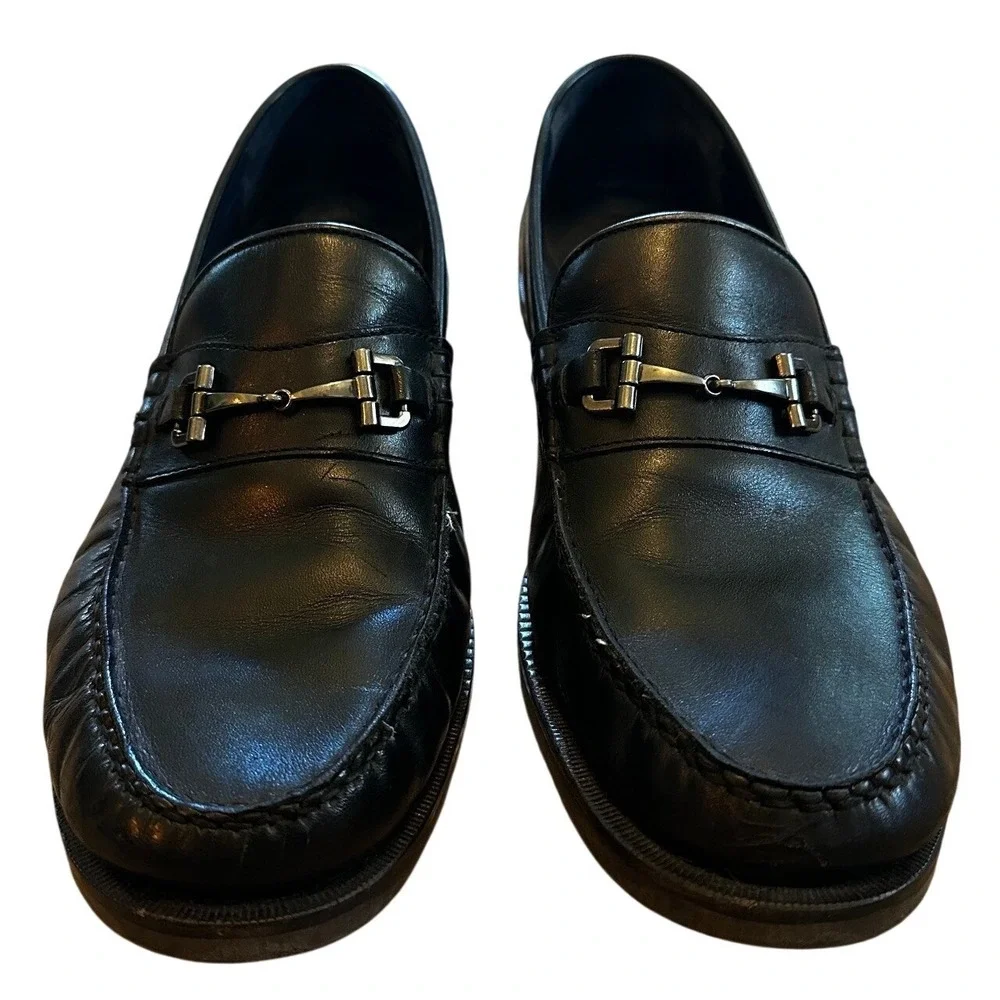Cole Haan Black Leather Loafers Men's‎ 9.5